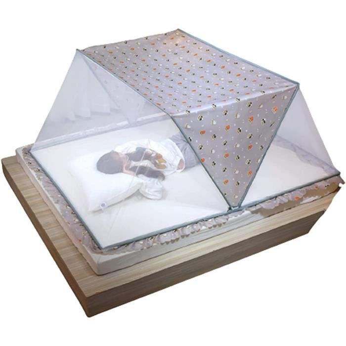 Moustiquaire Ronde Blanche à Suspendre Pour Lit - Tissu Mesh Léger