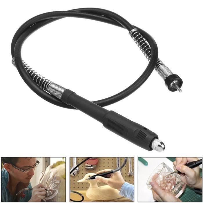 Meuleuse Suspendue à Arbre Flexible - Polisseur Avec Mandrin 3 Mors 0,3-4 Mm - 230V