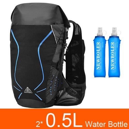 Gilet D’hydratation GRIO Pour Course – Léger 155g, Avec Poche Pour Gourde 1,5L – Homme/femme, Trail, Marathon