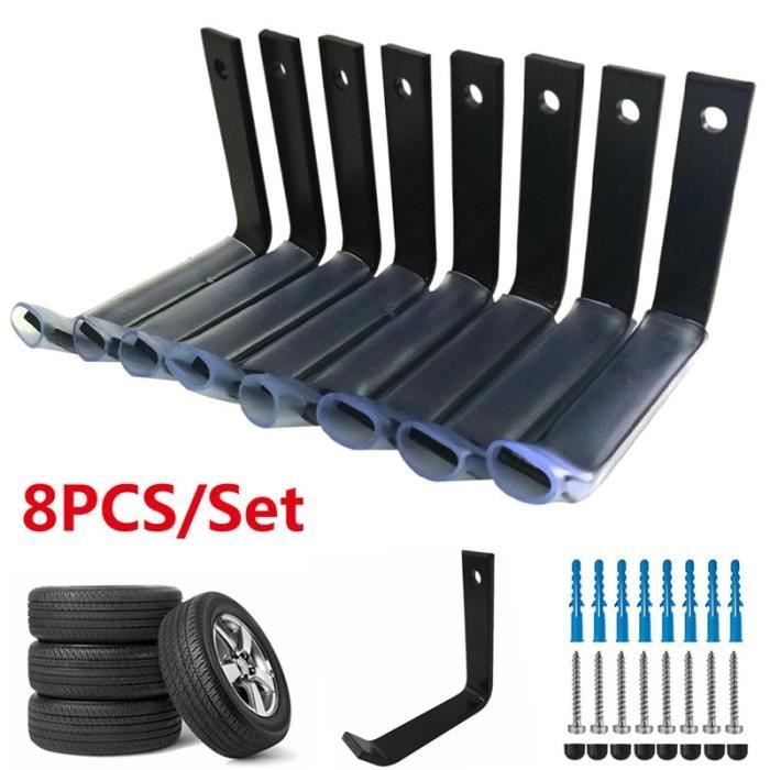 Lot De 12 Supports Muraux Pour Voitures Miniatures - Présentoir Vertical Avec Vis, Économiseur D'Espace, Capacité De Charge Élevée, Adapté Aux Modèles De 7.1cm De Largeur