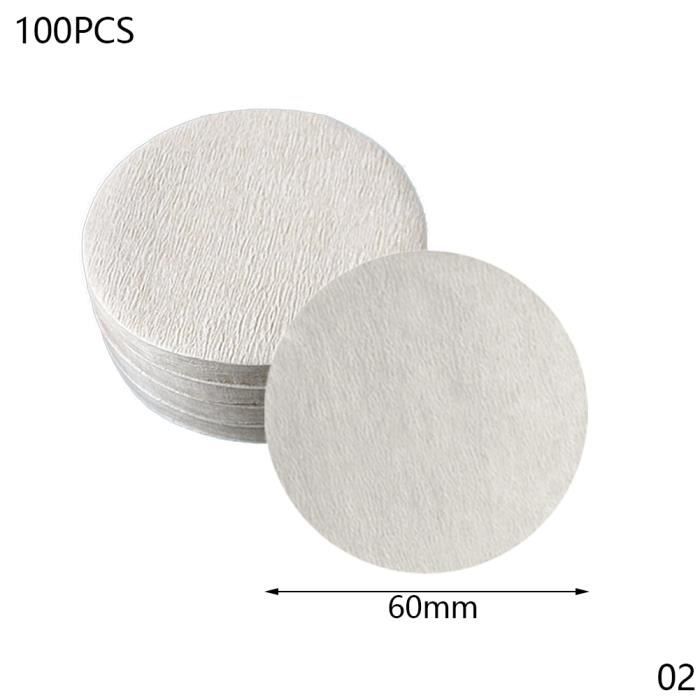 400 Filtres à Café Ronds 64 Mm Pour Aeropress – Papier Naturel Marron Jetable & Écologique
