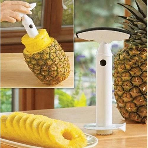 Éplucheur d'ananas en acier inoxydable, trancheuse, carottier, couteau,  coupe-fruits, accessoires d'outils de cuisine