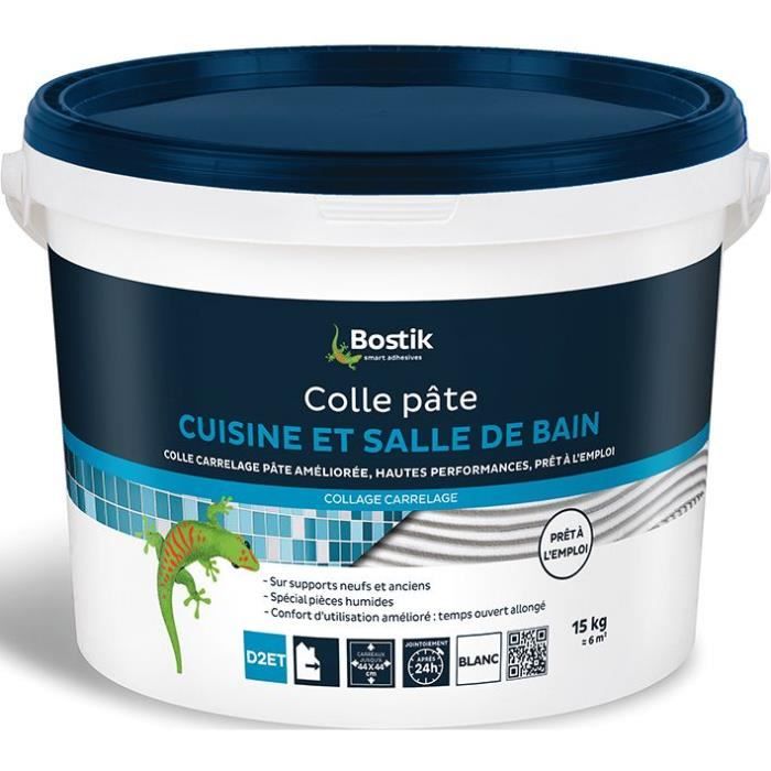 Colle carrelage - cuisine et salle de bain - 15 Kg