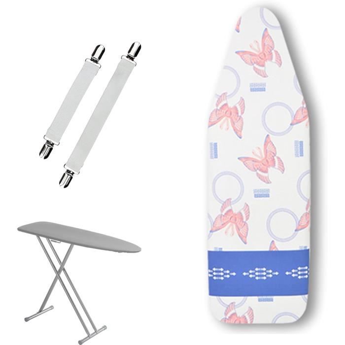 Housse De Table À Repasser 31 X 90 Cm, Coton Naturel, Résistante À La