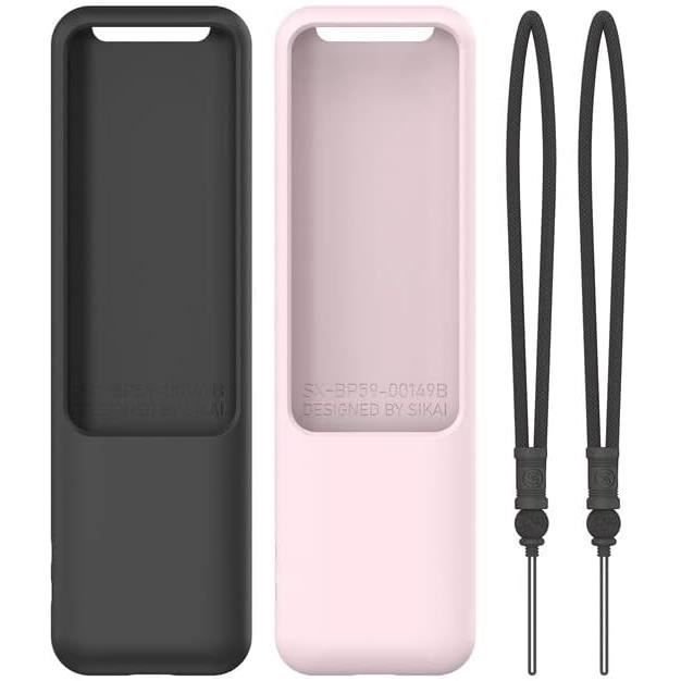 2 Pièces Coque Housse telecommande Silicone Compatible avec Samsung ...