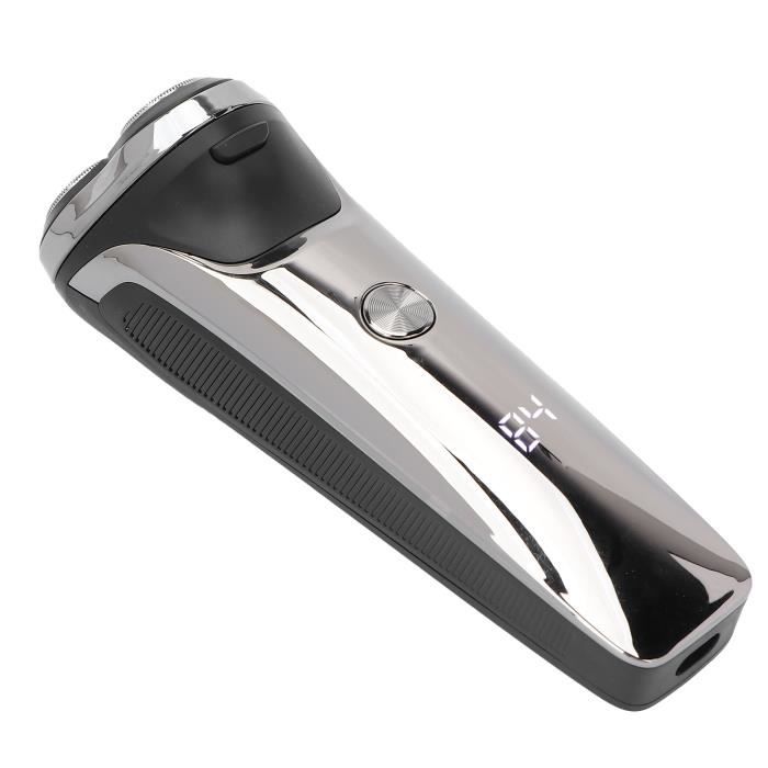 Tondeuse Barbe Professionnelle Rechargeable USB – 4 Têtes Pour Dessins Et Règles
