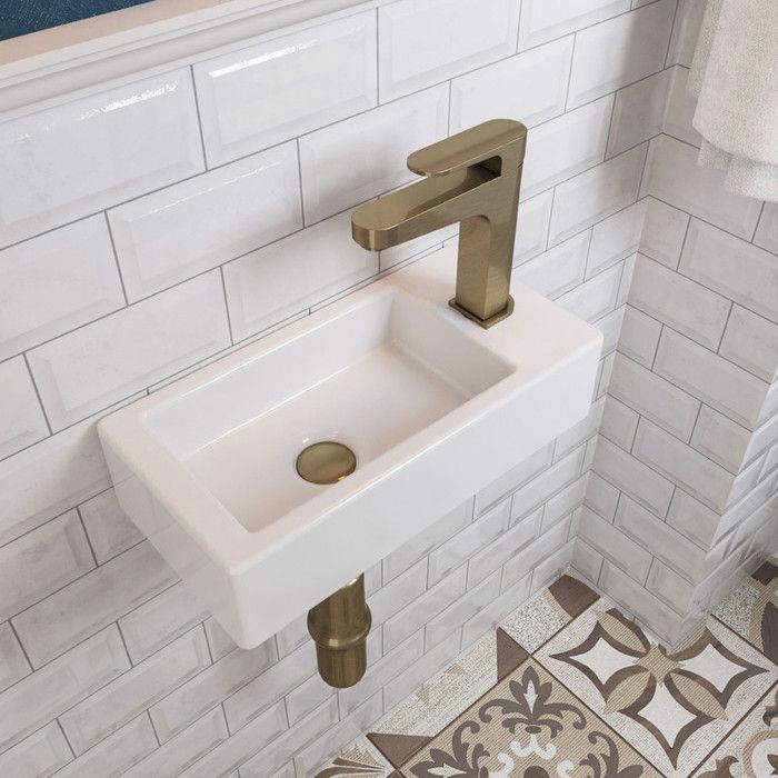 Kludi Resa - Lavabo 61x51 cm, avec trop-plein, avec trou pour robinetterie, blanc mat 59WW6153