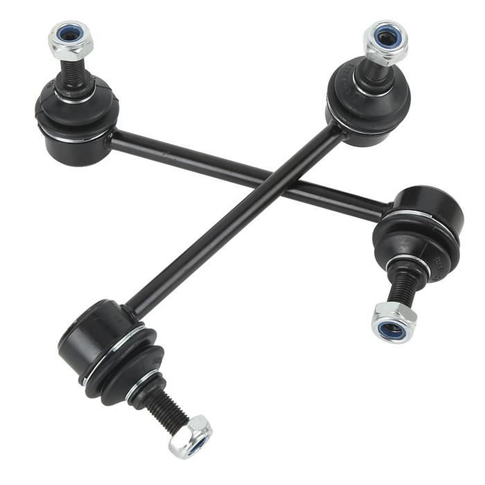 Dilwe K80251 2 pièces de lien de barre stabilisatrice avant arrière haute Performance K80250