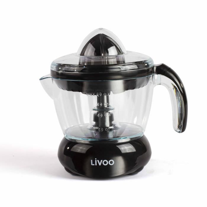 livoo dod131b presse agrumes - noir