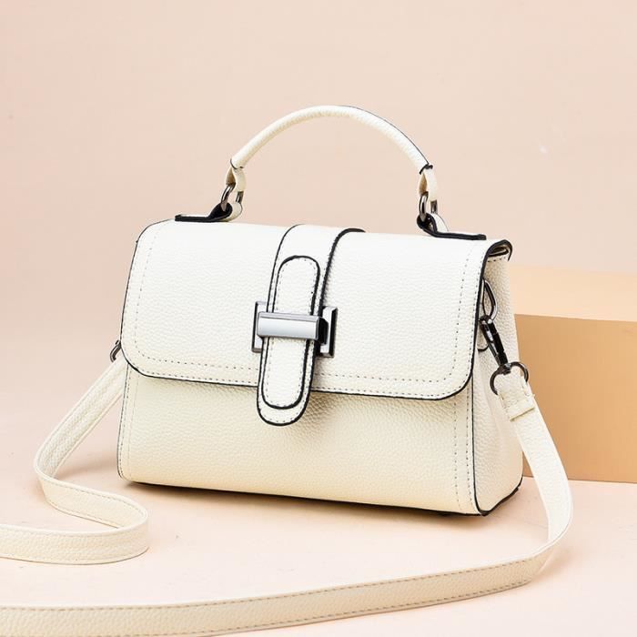 Oskuglin Sac Femme, Sacs à Bandoulière En Cuir PU Souple Pour