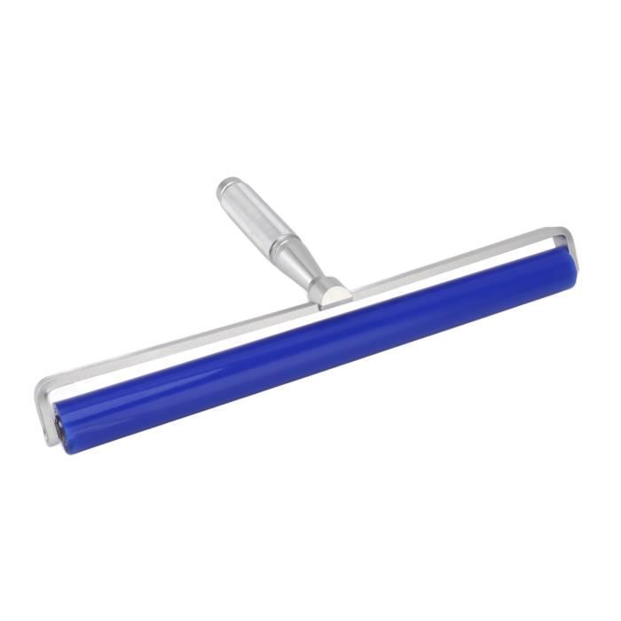 Rouleau De Dépoussiérage En Silicone Collant 12 Pouces - Antistatique, Réutilisable - Pour Meubles, Tapis, Vêtements - 2