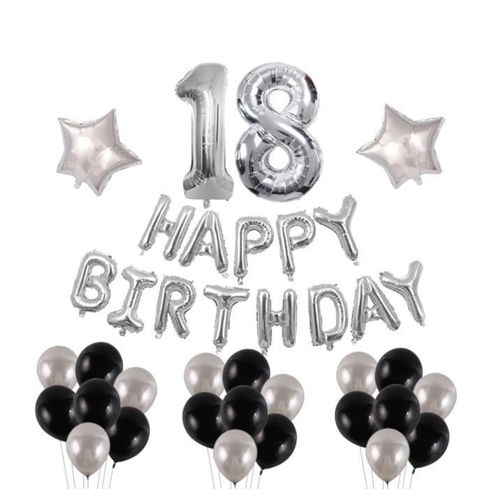 Ballon Decoratif Pompe Pour Ballon Ballon Decoratif Pompe Pour Kit De Ballons Joyeux Anniversaire De 18 Ans Set De Decoratifs Achat Vente Ballon Decoratif Cdiscount