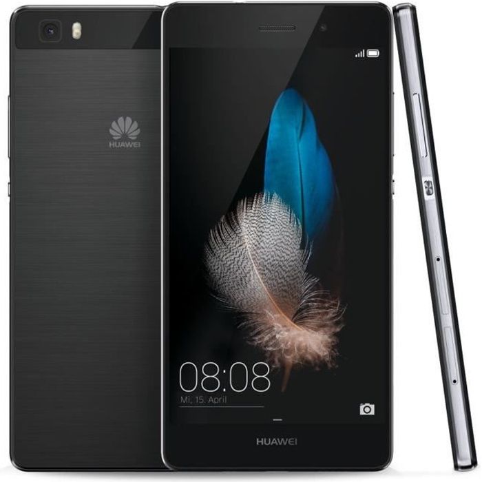  T&eacute;l&eacute;phone portable Huawei P8 Lite Noir pas cher