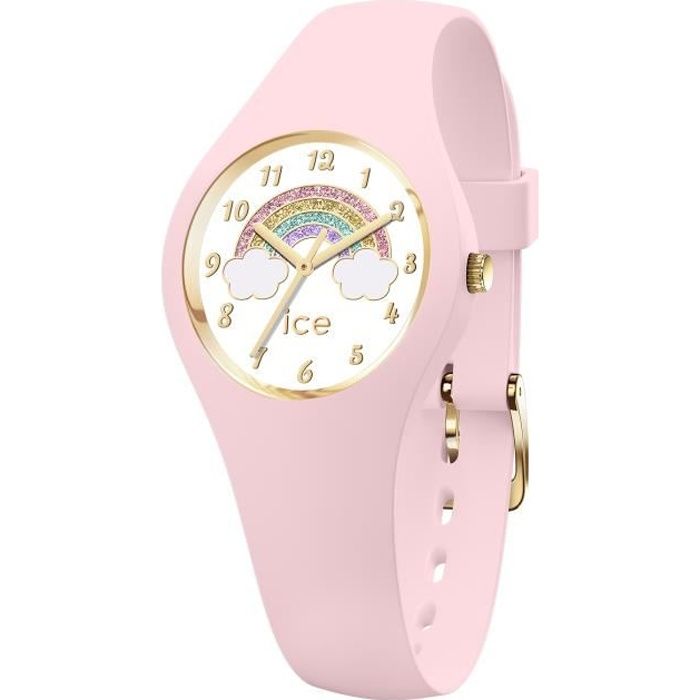 Ice-Watch - ICE fantasia Rainbow pink - Montre rose pour fille avec  bracelet en silicone - 018424 (Extra small) , - Achat/vente montre -  Cdiscount