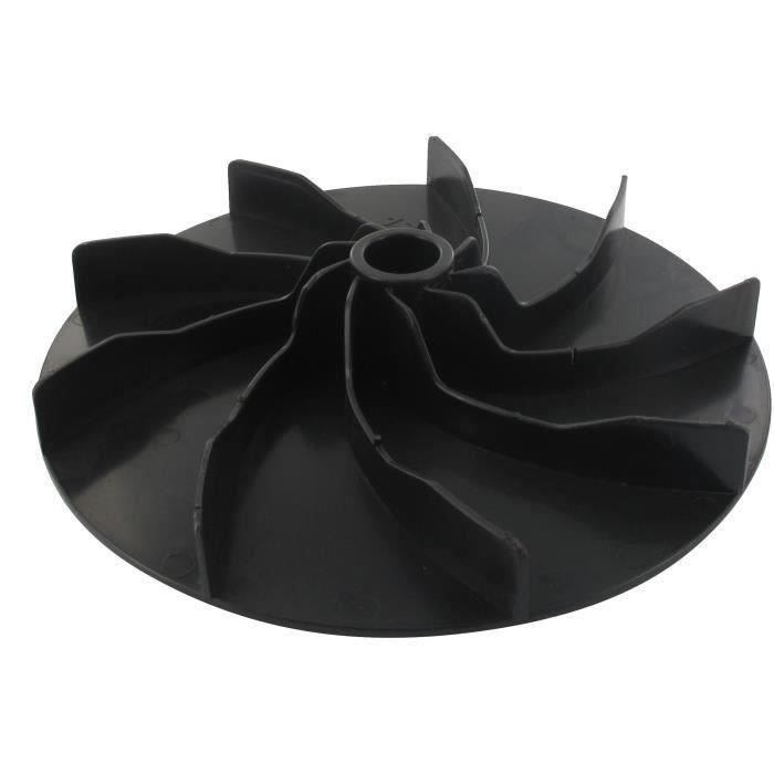 Moyeu ventilateur - Castelgarden - Ø 175 mm - Noir - Taïwan