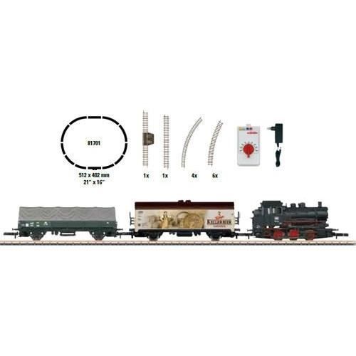 Train de marchandises - MÄRKLIN - 81701 - Échelle Z - Kit de démarrage - 230 Volts