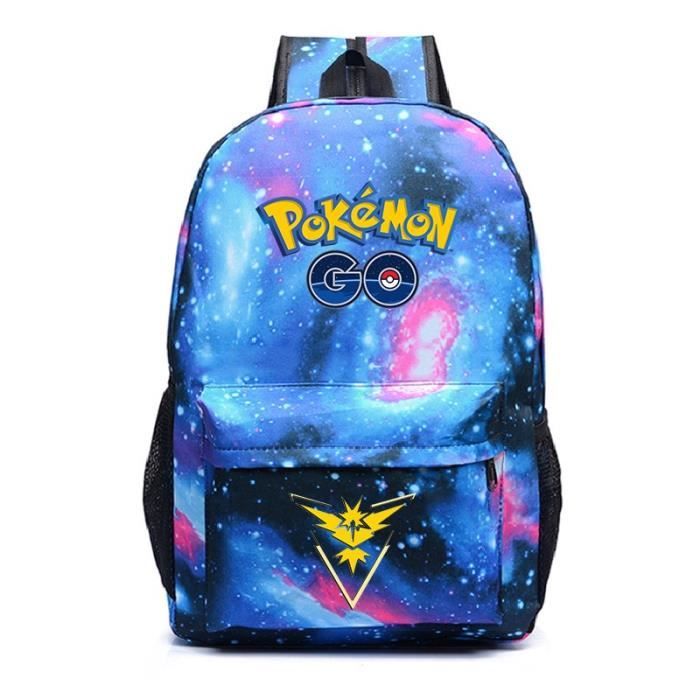 Sac à Dos Pokémon Pikachu + Trousse - Cartable Scolaire Enfant, Taille Moyenne, Neuf Avec Étiquettes