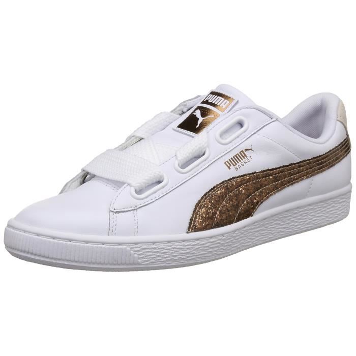 puma heart grise 36