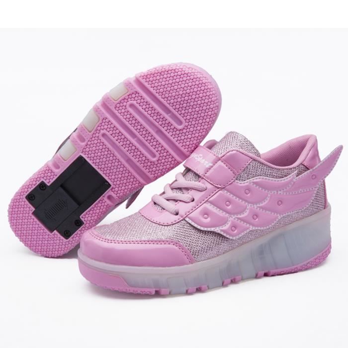 chaussure clignotant fille