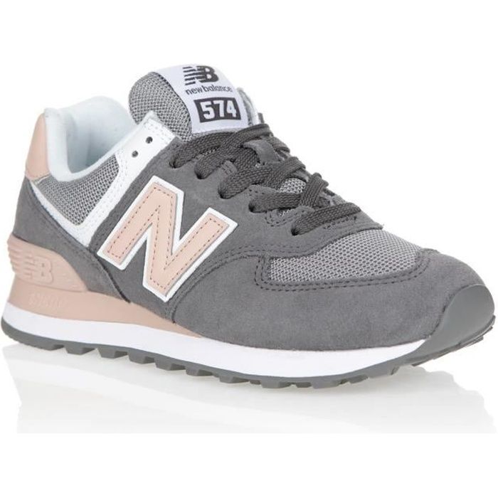 new balance rose et grise