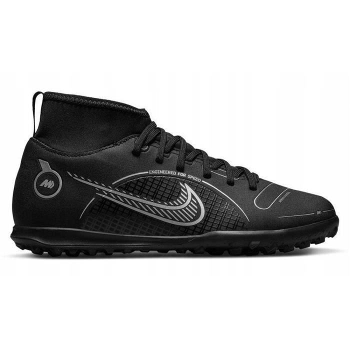 Nike Chaussures - NIKE - Superfly 8 Club Tf - Noir - Homme - Lacets - Synthétique