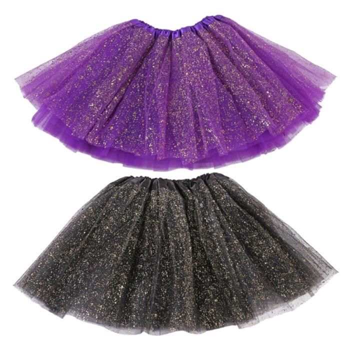 jupe paillette fille