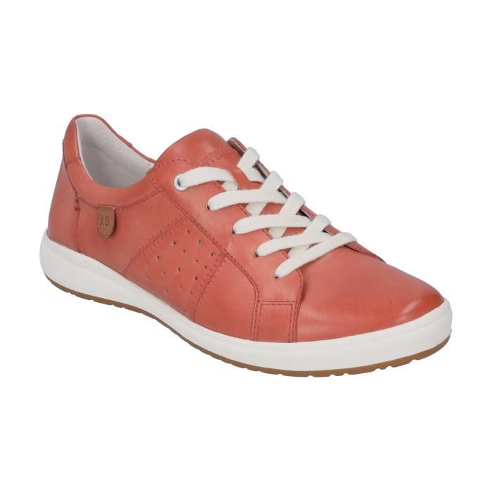 Josef Seibel Baskets Femme - JOSEF SEIBEL - Caren 01 - Cuir - Lacets - Violet