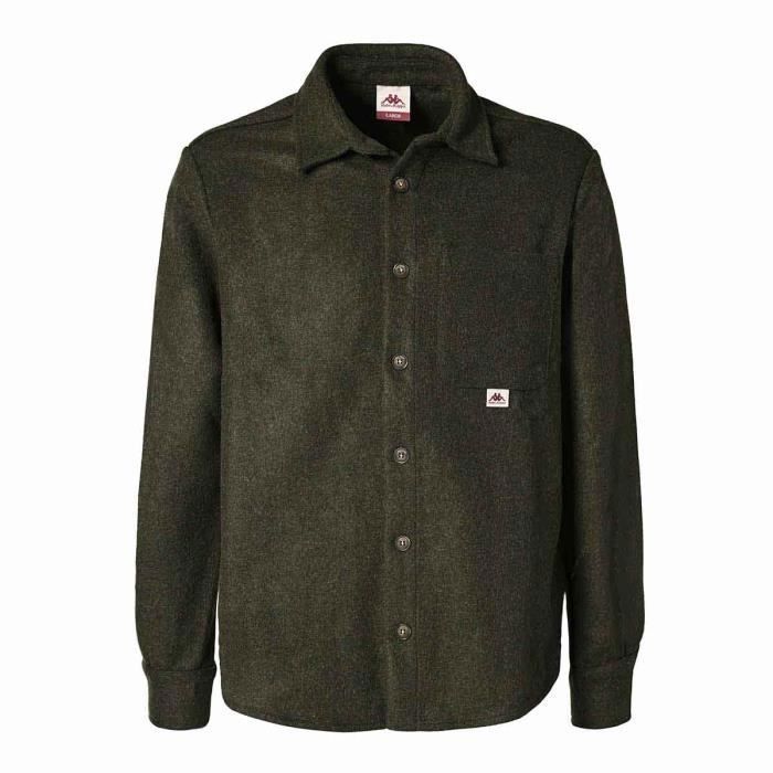 Chemise Homme Huk Kona KC – Vert Fog, Taille M – Séchage Rapide