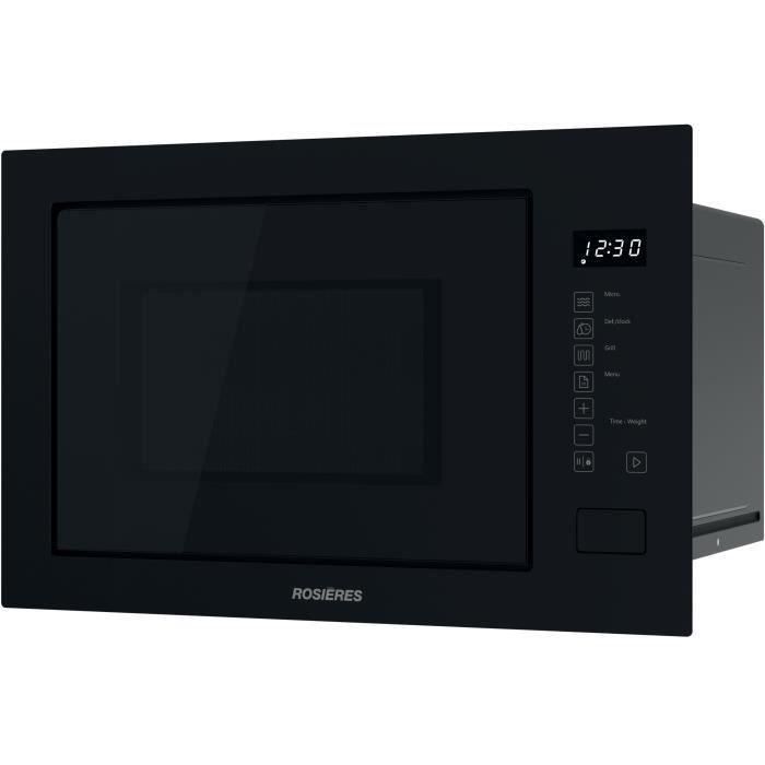 Micro ondes encastrable ROSIERES RO38FL7N25LWB 28 595 x 368 x 385 cm - vue 7