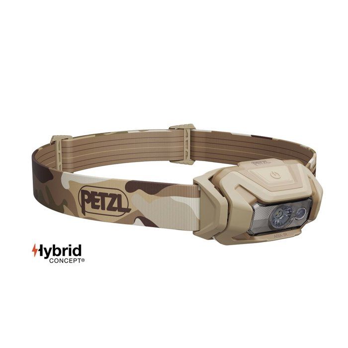 Lampe frontale - PETZL - ARIA 1R RGB - 475 Lumens - Portée 100 m - Autonomie max 110 h - Batterie ACCU CORE incluse Lampe frontale - PETZL - ARIA 1R RGB - 475 Lumens - Portée 100 m - Autonomie max 110 h - Batterie ACCU CORE incluse