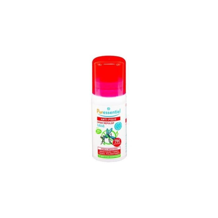 Puressentiel Anti Pique Spray Répulsif Bébé 60Ml - Cdiscount Santé