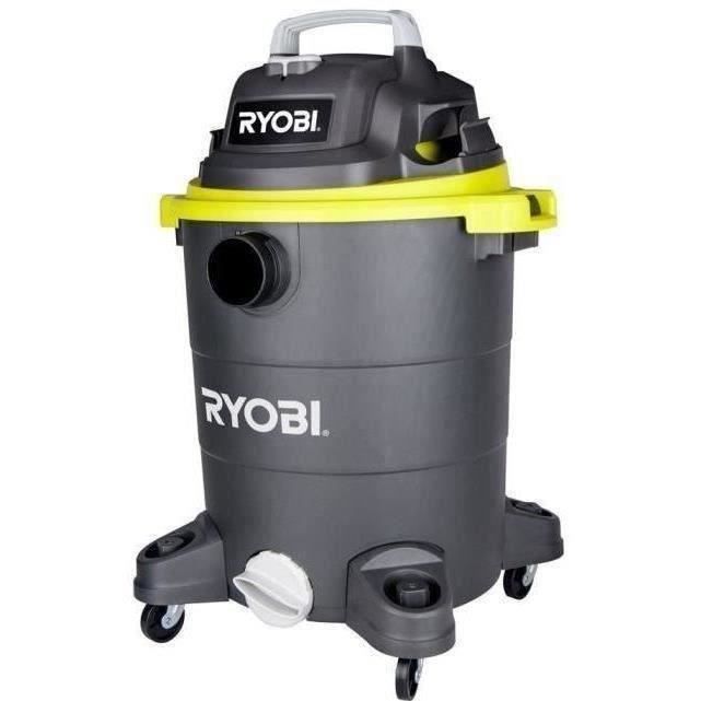 Aspirateur eau et poussière 1 400 W, cuve 30 L - Livré avec filtre, extension, suceur, brosse, adapteur pour outils électroportatifs