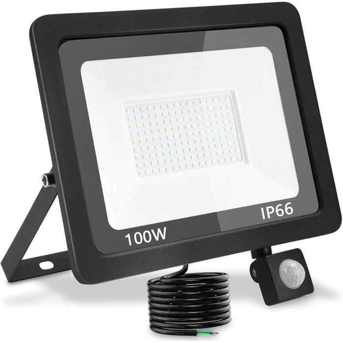 Willpower Projecteurs LED Extérieur 100W 10000LM, Spot LED Extérieur, 6000K Blanc Froid, IP66 Etanche, Eclairage Exterieur, Lumière de Sécurité LED pour Jardin Patio Garage Cour Terrasse Maison Willpower Projecteurs LED Extérieur 100W 10000LM, Spot LED Extérieur, 6000K Blanc Froid, IP66 Etanche, Eclairage Exterieur, Lumière de Sécurité LED pour Jardin Patio Garage Cour Terrasse Maison