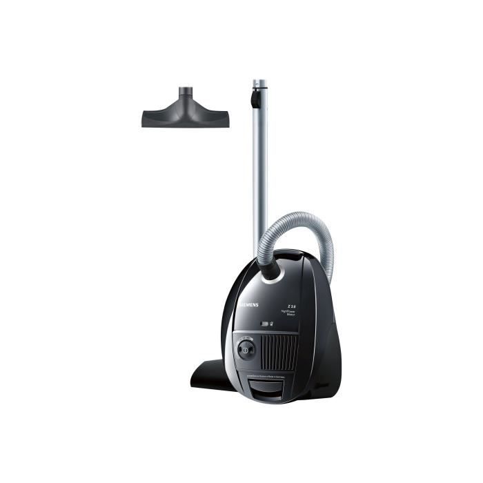 Siemens Z3.0 VSZ3B212 Aspirateur traineau sac noir