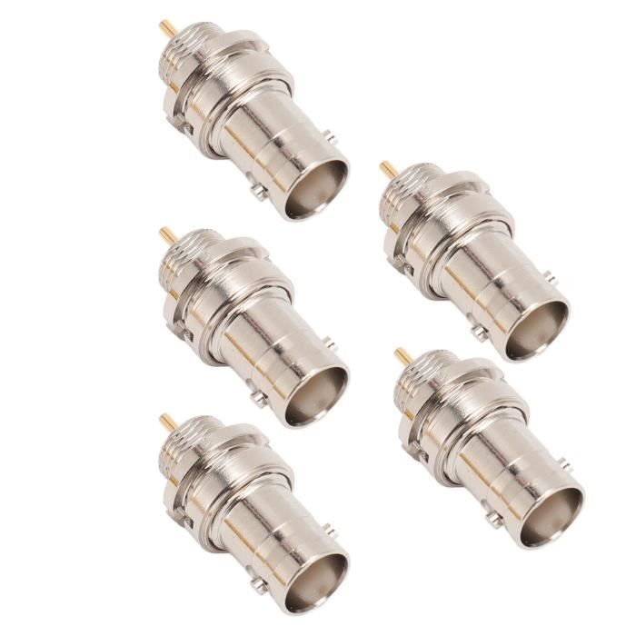Lot De 20 Câbles Coaxiaux BNC Femelle Vers SMB Coudé 20cm - Neuf