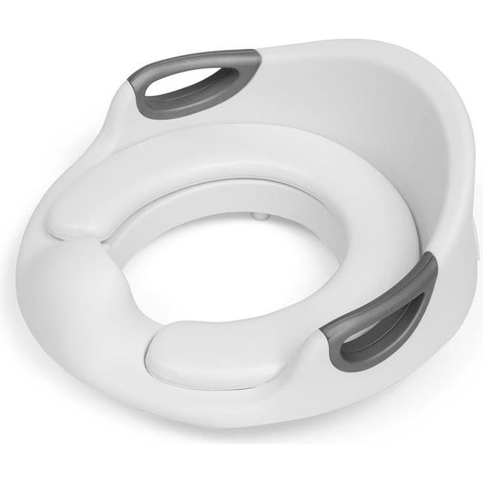 Tempsa Reducteur De Toilette Reducteur Wc Grand Confort Avec Dossier Pour Enfant Gris Cdiscount Puericulture Eveil Bebe