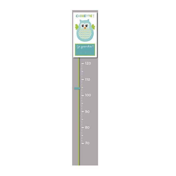 Toise Bebe Personnalisable Chouette Gris Cdiscount Puericulture Eveil Bebe
