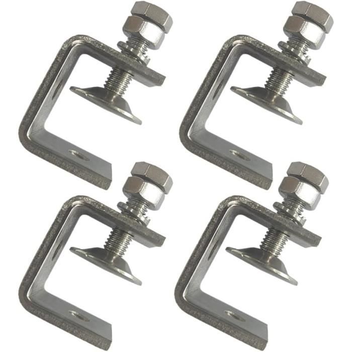 Pince Robuste Acier Inoxydable, 2 Pcs Serre-Joints C, 47mm Pince C