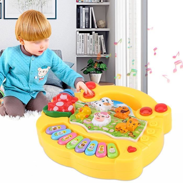 jouet ferme animaux pédagogique musical luminaire musique piano jouet du développement bébé enfants jouets éducatifs en stock neufu