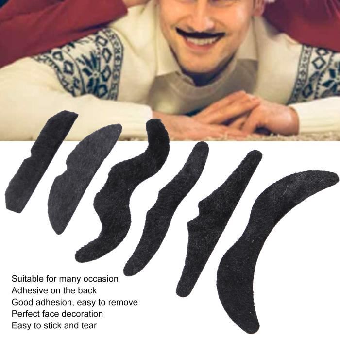 Fausse Moustache Mexicaine Adulte - Accessoire Déguisement - Largeur 10 Cm - Lot De 1