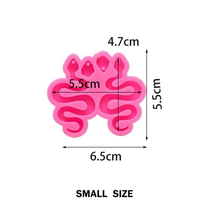 Moule Silicone N°7 Pour Réaliser Des Boucles D'oreilles En Résine 12x16