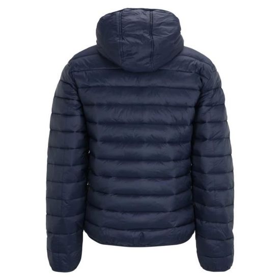 Doudoune legere a capuche Fila Stein blue Blue Cdiscount Pret a Porter