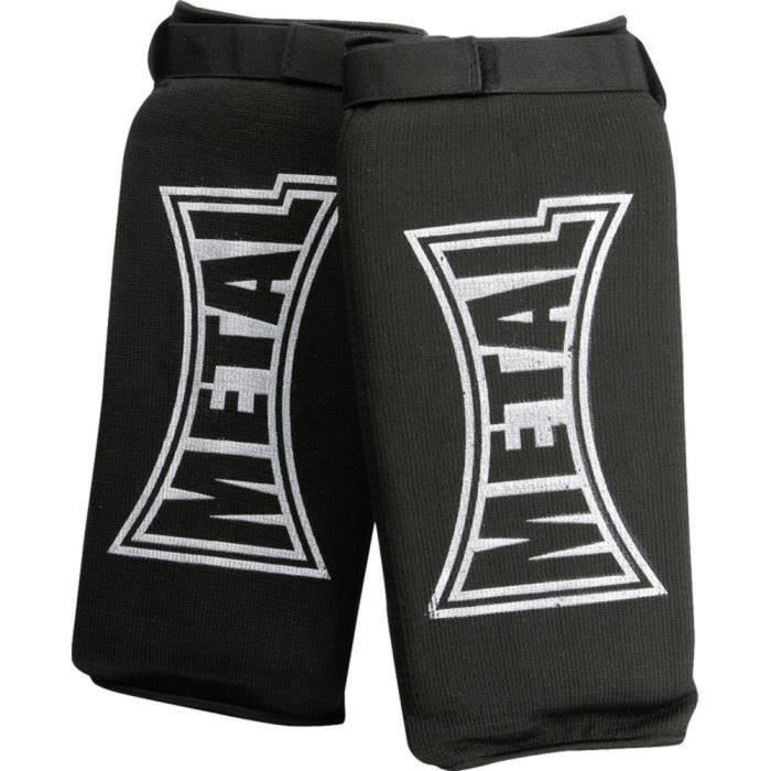 Protège-Tibias METAL BOXE Blanc Taille M - Confort Et Protection Optimale