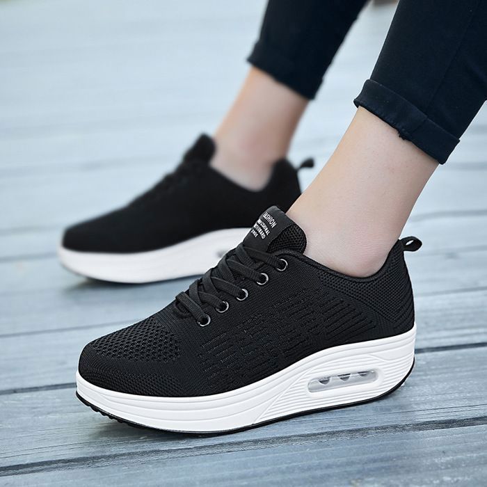 Baskets Femme Dasongff - Légères & Confortables Avec Scratch - Sport & Casual