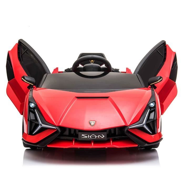 Lamborghini Voiture électrique pour enfants MP3 avec télécommande Voiture  Rose 12V - Cdiscount Jeux - Jouets