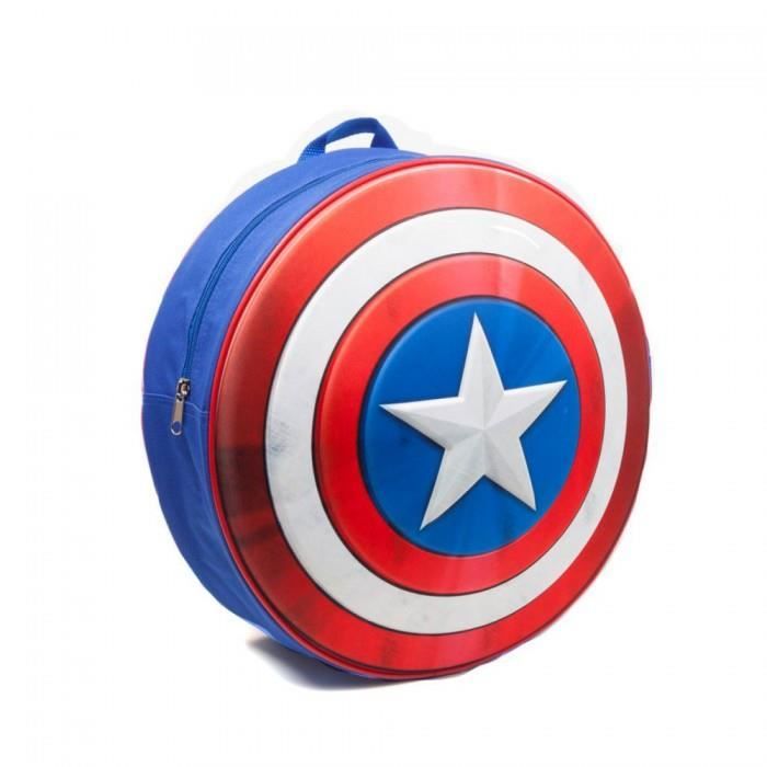Sac à dos Enfant Bouclier Captain America Marvel Unique