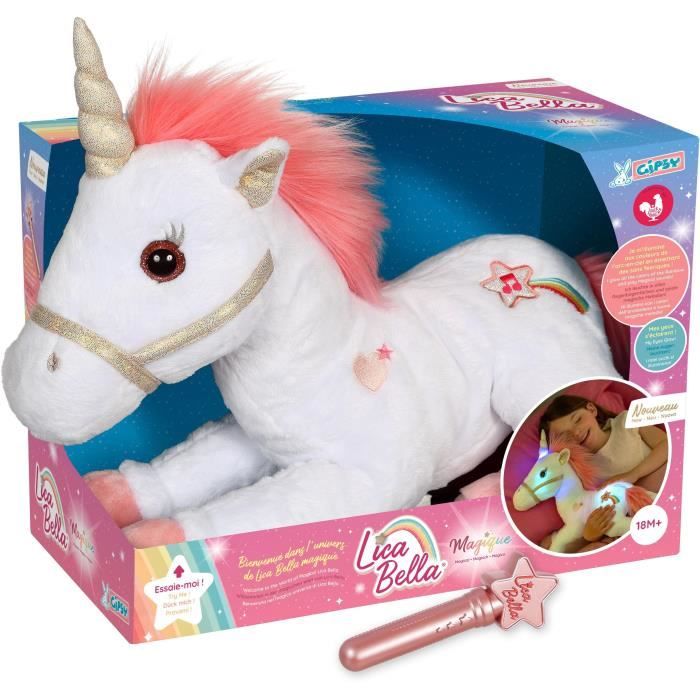Lica Bella Peluche Licorne Violette Gipsy Toys Licorne Lica Bella