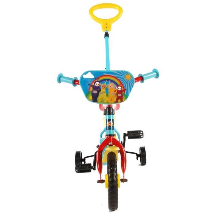 Vélo 10 pouces avec canne directionnelle deals