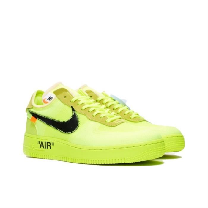 Nike air force 1 yellow off white shop