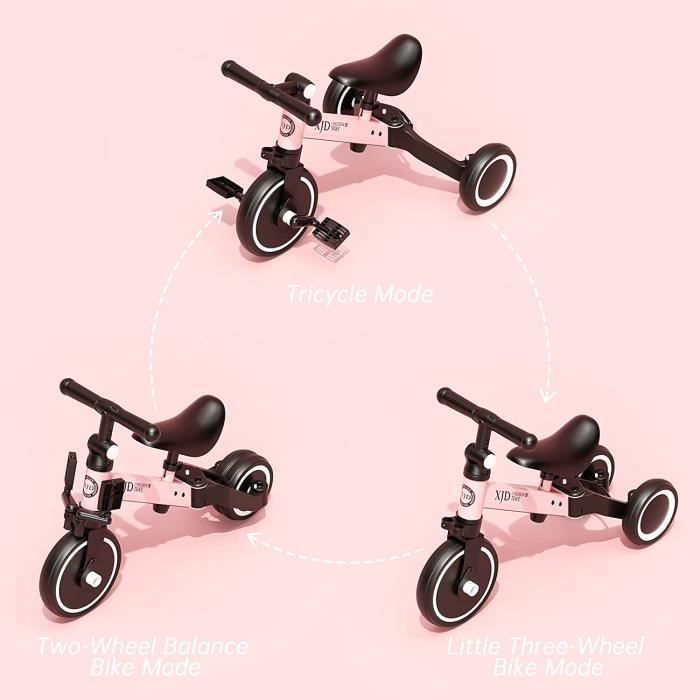 Xjd 3 outlet in 1 tricycle